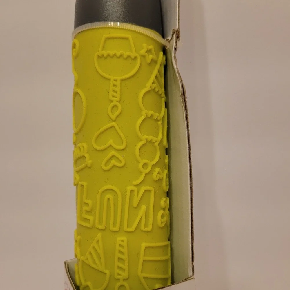 NEW! Wilton Silicone Pattern Roller  With Cake Ballon Ice Cream‎ Pictures FUN